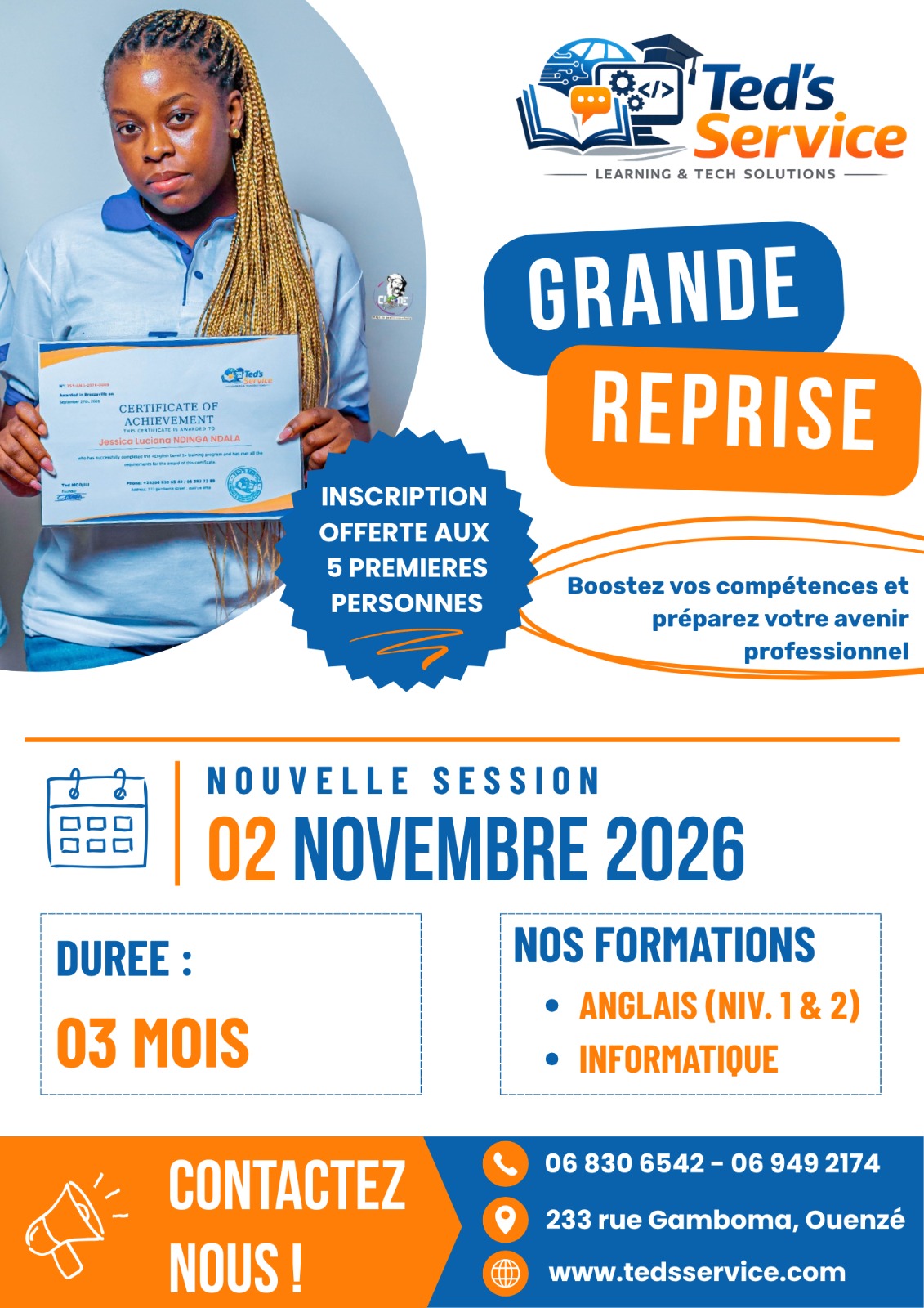 GRANDE RENTRÉE DE FORMATION CHEZ TED’S SERVICE !